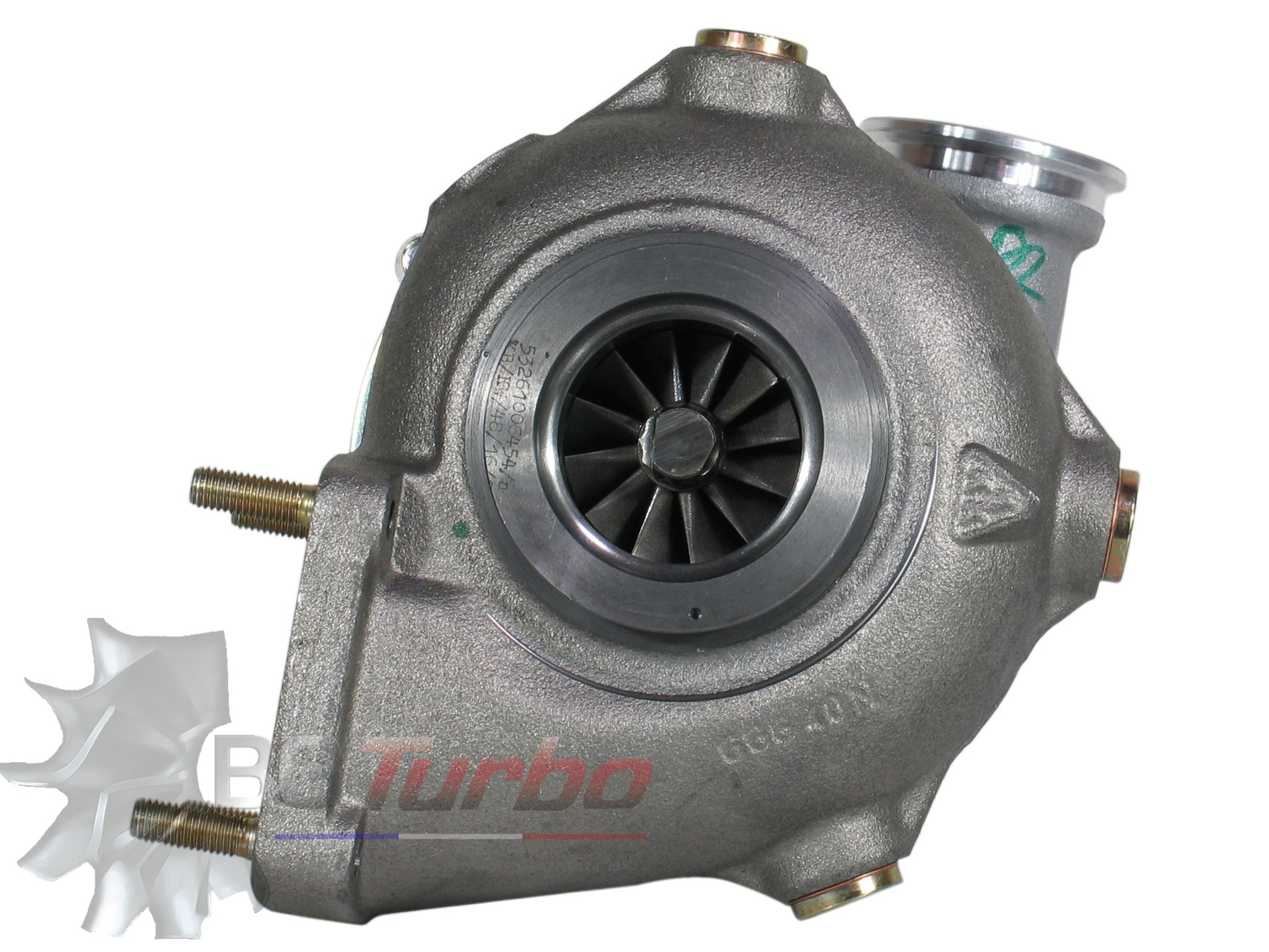 TURBO BORGWARNER K26 NEUF - VOLVO PENTA MARINE TAMD31 TMD311 2,4 L 109 129 CV - 53269706094 - ATTENTION ENTREE D'AIR TURBO SOUPLE
